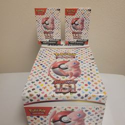 Pokemon 151 Booster Bundles Box Display Or Single Bundles