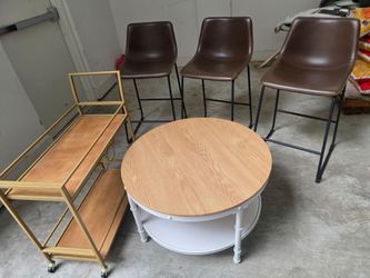 High chairs , table and furniture