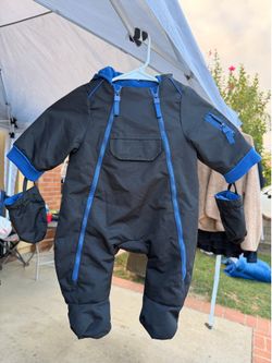 Baby boy snow suit