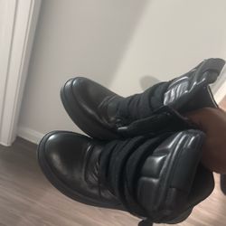 Rick owen jumbo lace geobaskets 