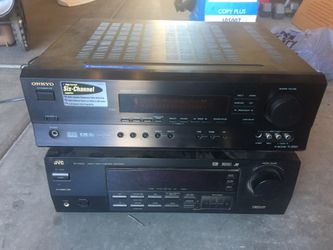 JVC & ONKYO RECEIVER