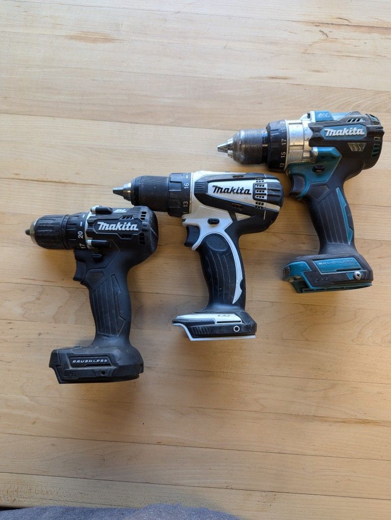 Makita 18v Drill/Drivers