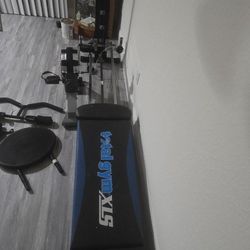 Total GYM with CYCLE, PULL Bar