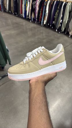Pre loved Nike AF1 linen sz9