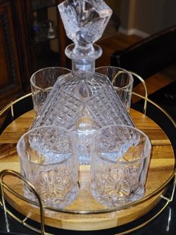 Crystal Whiskey Set