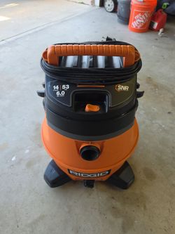 Ridgid vacuum
