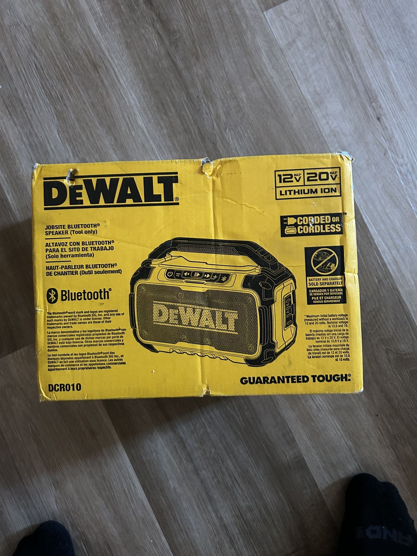 DeWalt Bluetooth Speaker