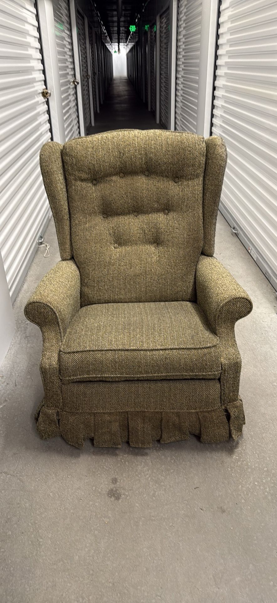 Green Recliner 