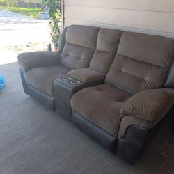 Double Recliner Sofa 