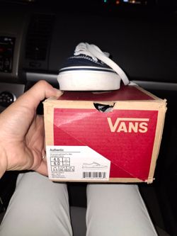 Navy blue Vans