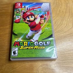 Nintendo Switch - Mario Golf Super Rush