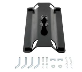 MaXpeedingrods Gooseneck Ball Hitch Plate - 25000 LBS