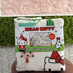 Hello Kitty Bed Sheets King Size