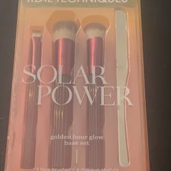 real technique solar power makeup brushes