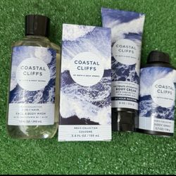 4 Coastal Cliffs Men’s Bodycare Bundle 