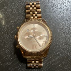 Michael Kors Men’s Rose Gold Watch