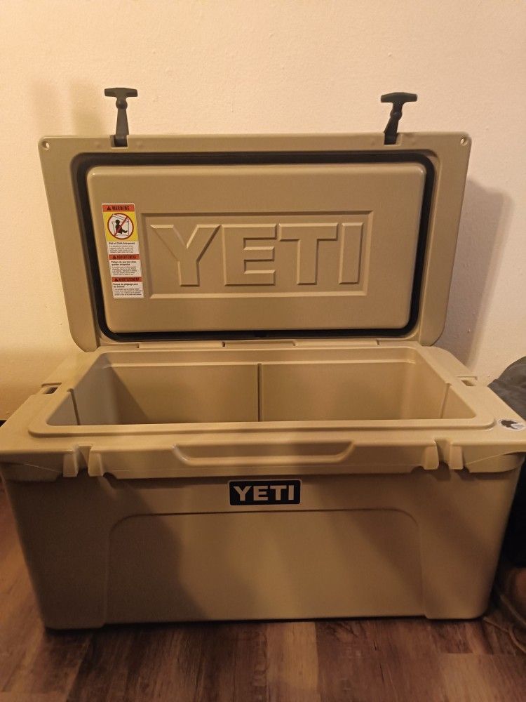 YETI Tundra 65 Insulated Cooler, Tan