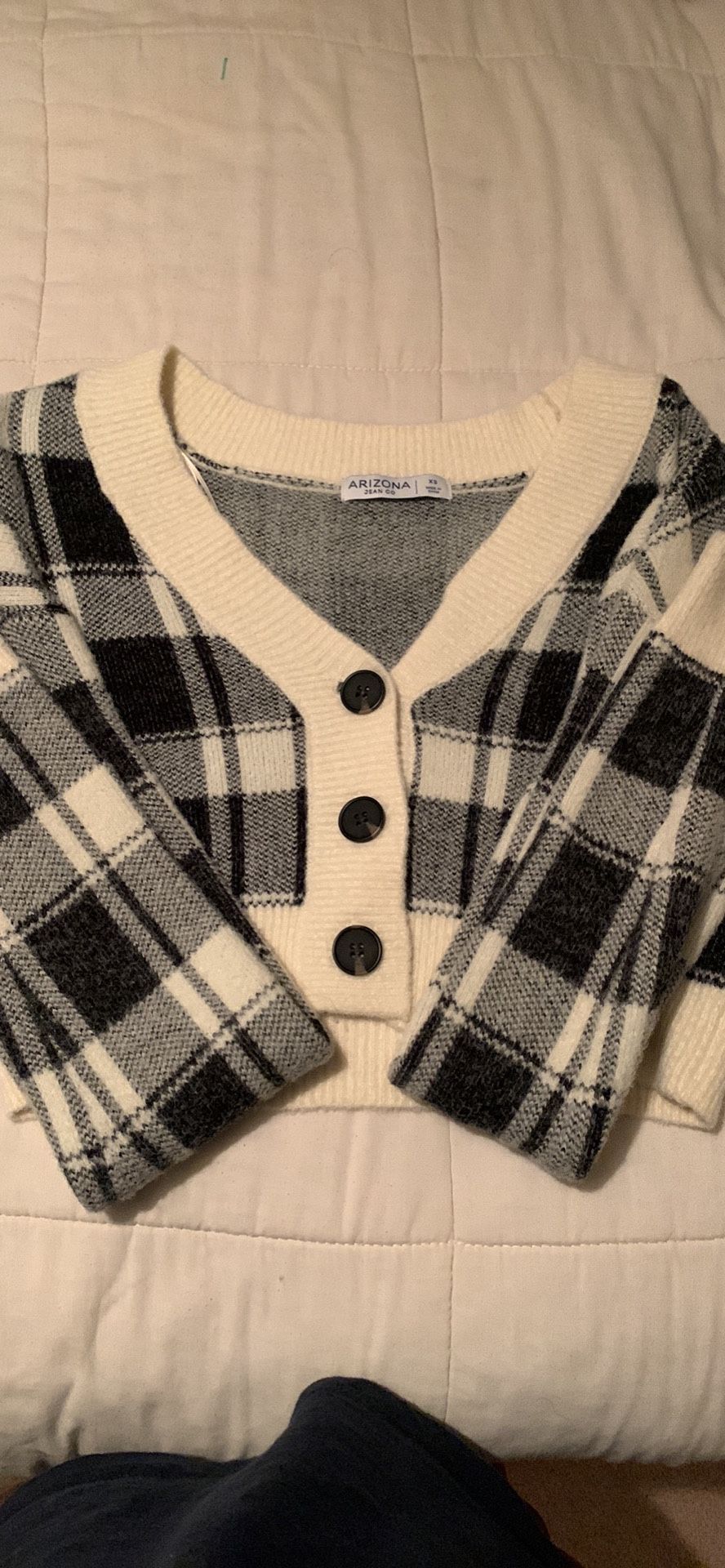 Fall Cropped Cardigan Arizona Jean Co