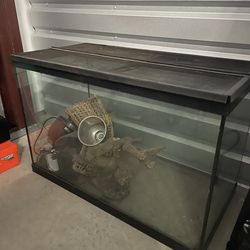 Large fish tank