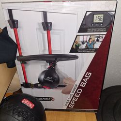 Speed bag  with mount