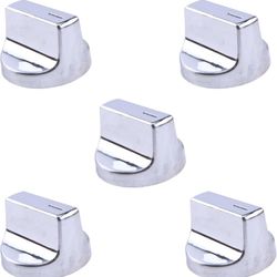 5-Pack W11366438 Stove Knob Replacements – Compatible with Whirlpool Gas Ranges 