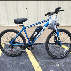 26" RCB Electric Bike 20mph With 40 Mile Range