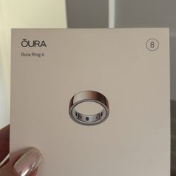 Oura 4 Rose Gold Size 8