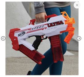 NERF Ultra Speed Fully Motorized Blaster (only One Magazine, No Batteries  Included, Few Nerf Darts Included) for Sale in Dallas, TX - OfferUp