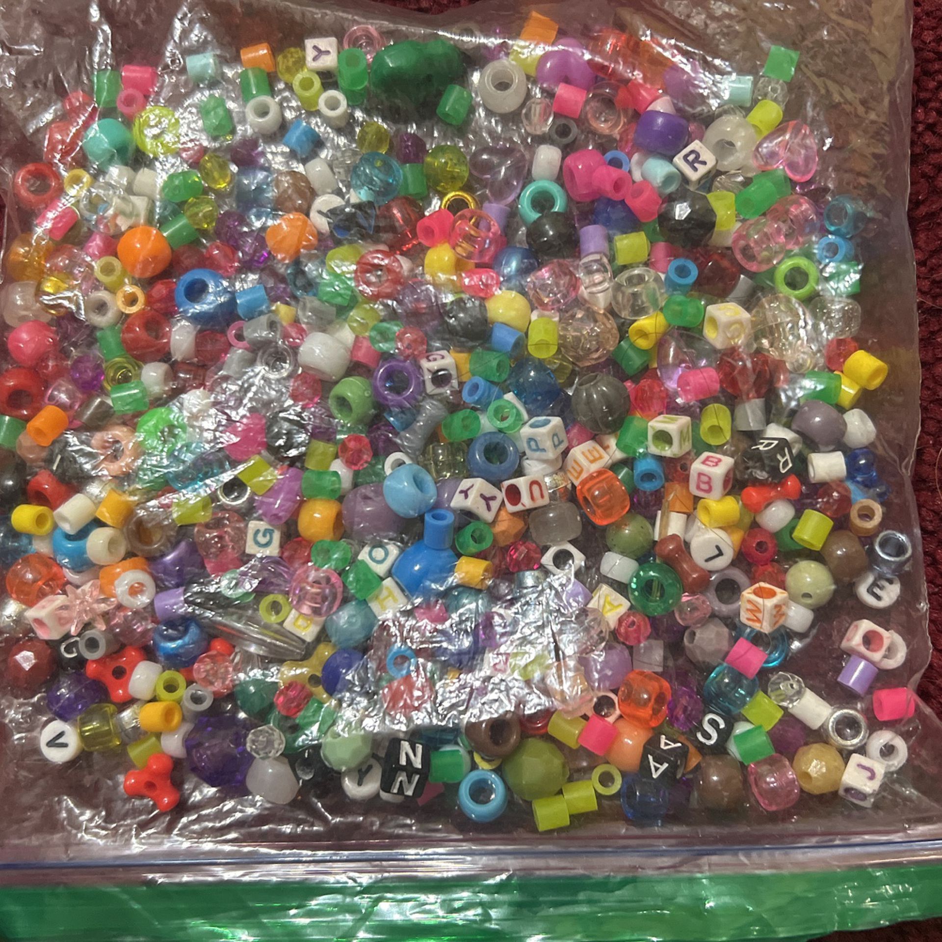 6 Bags Of Black Pony Beads for Sale in San Bernardino, CA - OfferUp