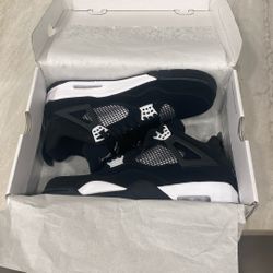 Air Jordan 4 Retro, Black/white