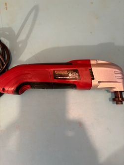 Corded Oscillating Multi-Tool Red