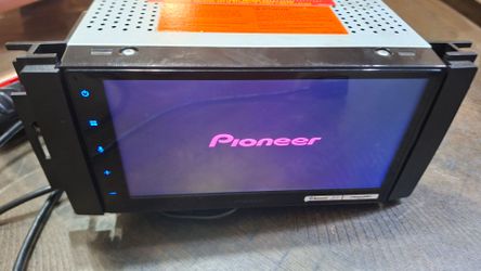 Pioneer double din with apple carplay android auto phone mirroring