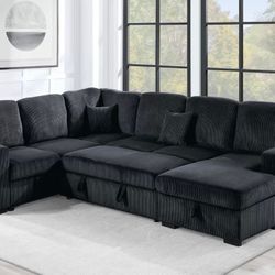 Sectional Sleeper With Storage