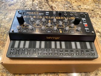 Behringer Phara-O Synthesizer Sequencer Analog - like Korg Volca Keys