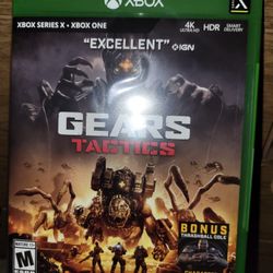 GEARS TACTICS XBOX ONE BRAND NEW