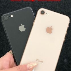 Apple IPhone 8 64gb  Unlocked, FREE Smartwach/ Headphones. Pay $1 Today Rest in payments. NO CREDIT NEEDED FINANCING
