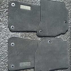 Two Sets of 2019 Jeep Wrangler Floor Mats