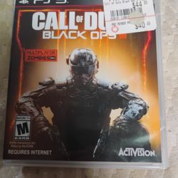 Ps3 Game Call Of Duty Black Ops 3
