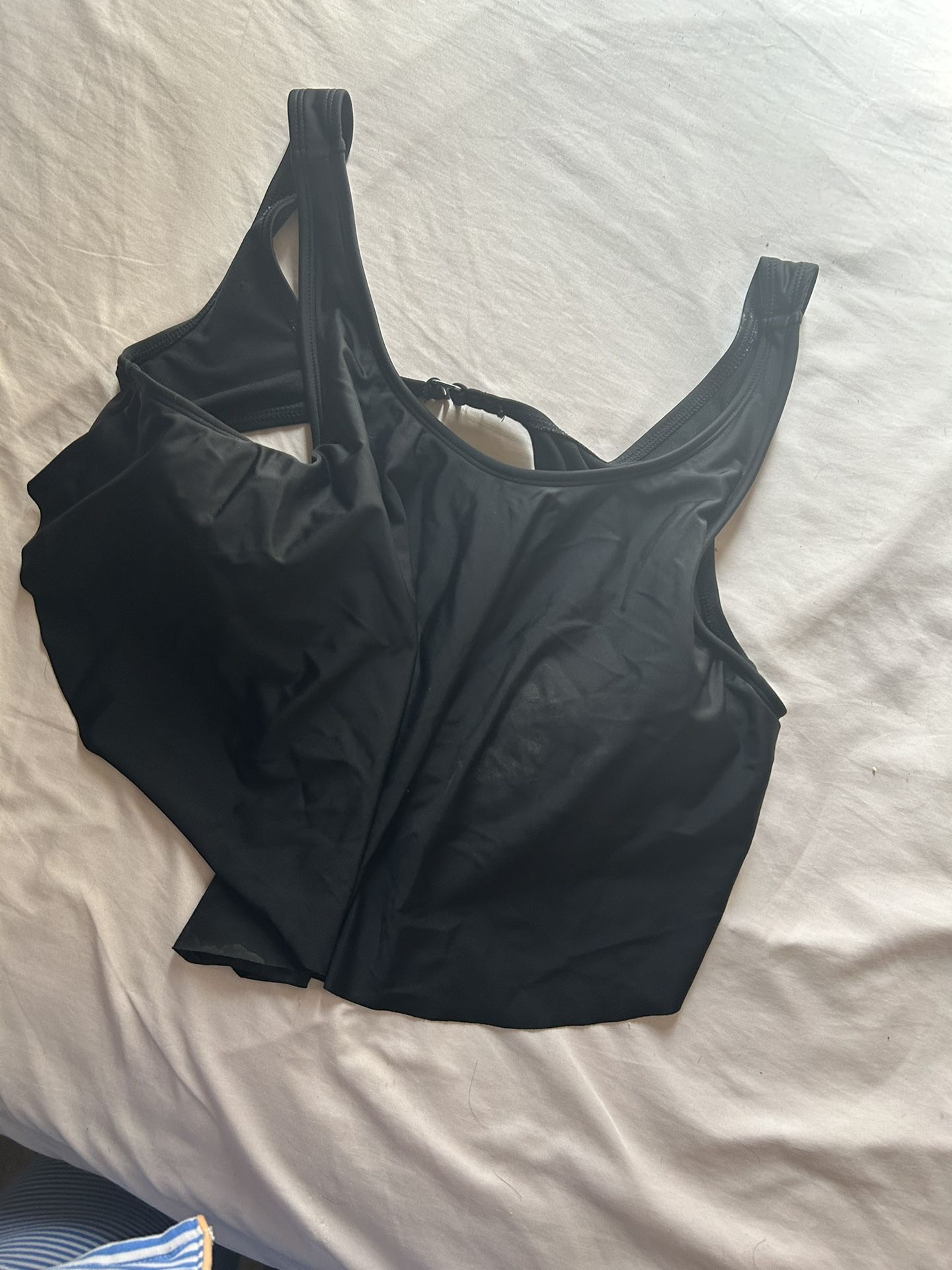 flowy bikini top