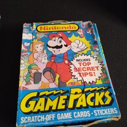 Topps Nintendo Empty Box 