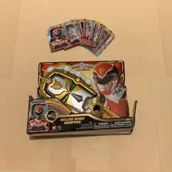 Power Rangers Megaforce Deluxe Gosei Morpher with 3 sets of Power Cards for the Power Rangers Action Card Game