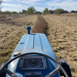 Tractor Shredding Acreage