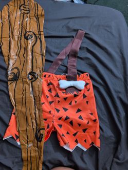 Bam Bam Costume Boy Size 5
