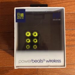 (only Box and contents) Beats By; Dr. Dre Power Beats 3 Wireless 