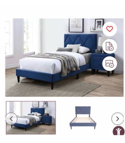 Twin Bed frame not including mattress