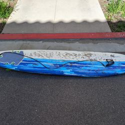 Wavestorm 8ft Classic Surfboard // Soft Top Longboard 