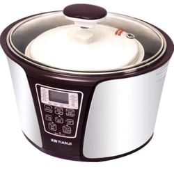 TIANJI Smart 4 Ceramic Pot Electric Stew Pot DGD33-32EG 4-in-1 3.2L+2x0.65L+0.45L, Retail $140!!!!