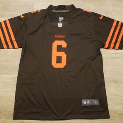 Clevland Browns Official NFL Men's XL Stitched Mayfield Jersey 