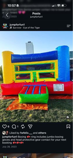 Box boxing Arena Jumper good for parties good to make money