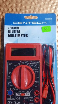 New multi tester/7 function